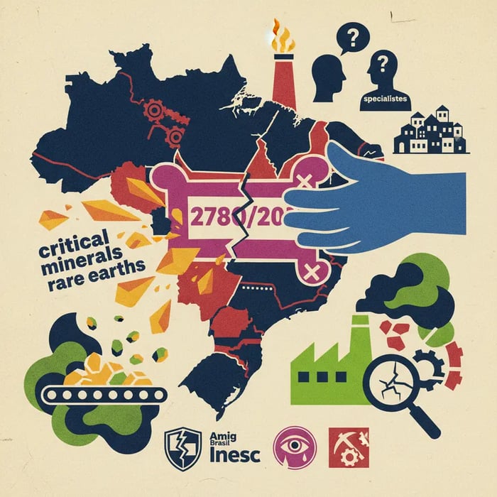 PL de Minerais Críticos é Criticado por Especialistas e Municípios