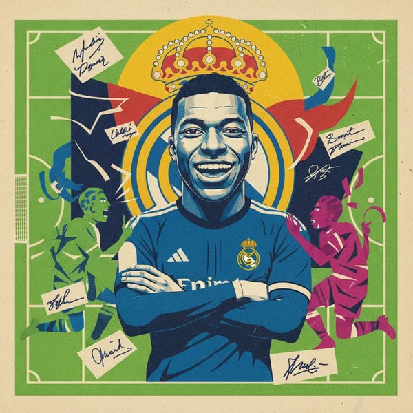 Mbappé ri em treino do Real Madrid em meio a polêmicas