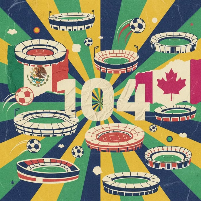Copa do Mundo 2026: 16 estádios receberão recorde de 104 jogos
