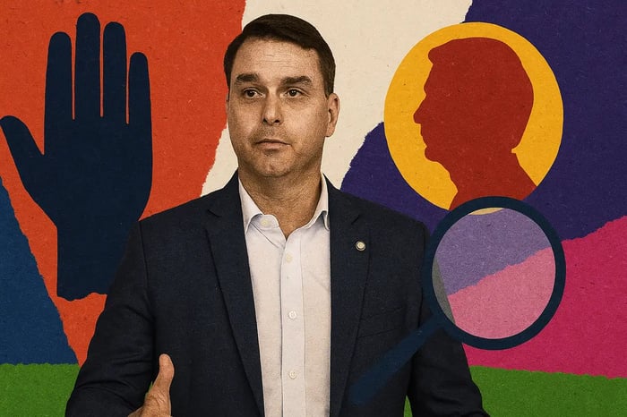 Flávio Bolsonaro tenta minimizar crise com Vorcaro e reforça transparência