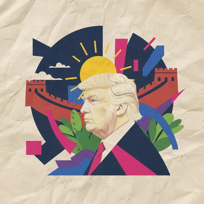 Em Pequim, Donald Trump obtém alívio para sua imagem negativa