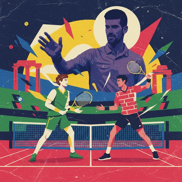 Djokovic apadrinha jovem talento que encara João Fonseca em Roma