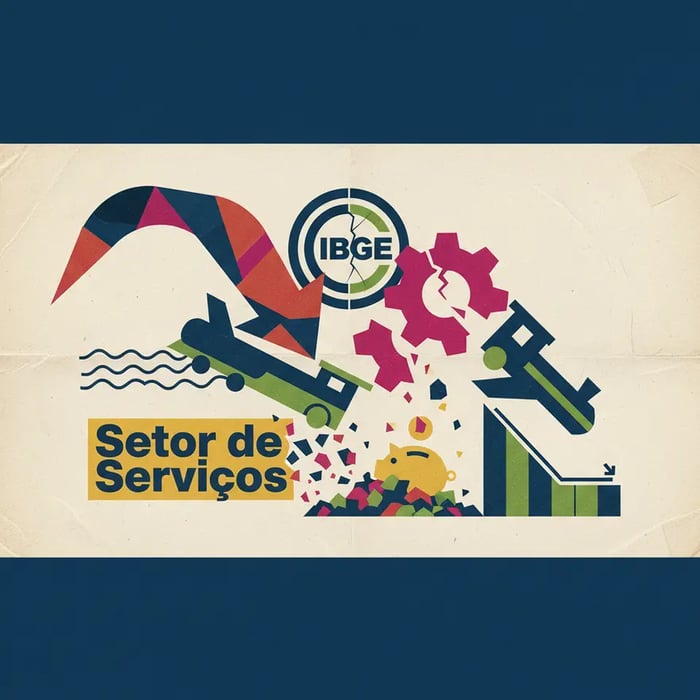 Setor de Serviços Cai 1,2% em Março