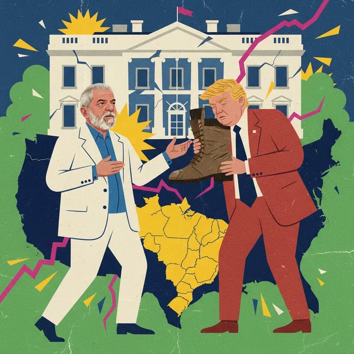Lula a Trump: 'Homens de 80 anos não brincam em serviço'