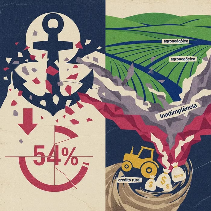 Lucro do BB despenca 54% com crise no agronegócio