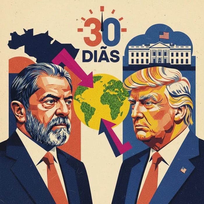 Lula a Trump: "Homens de 80 anos não brincam em serviço"
