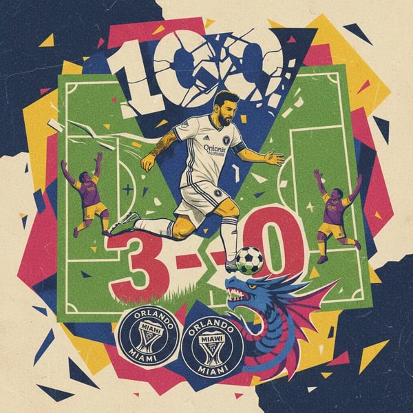 Messi marca em sua 100ª pelo Inter Miami, mas time sofre virada histórica