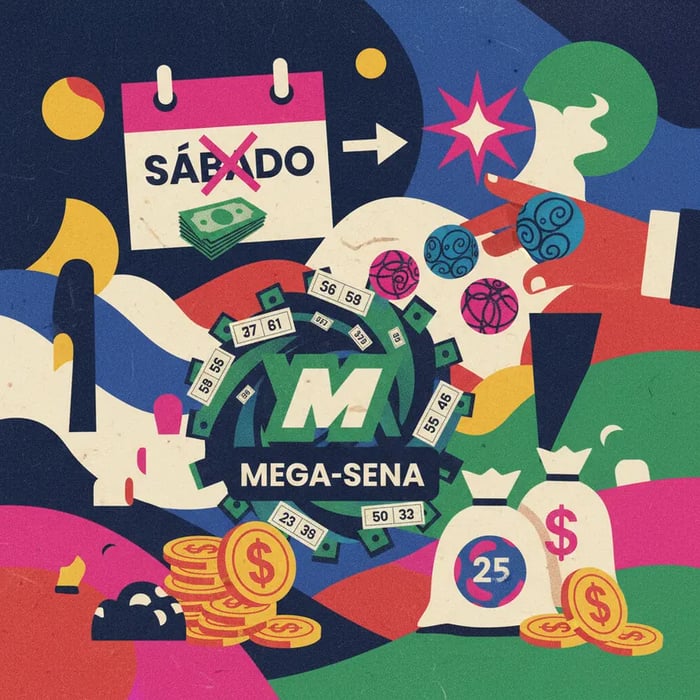 Mega-Sena sorteia quase R$ 57 milhões; confira números