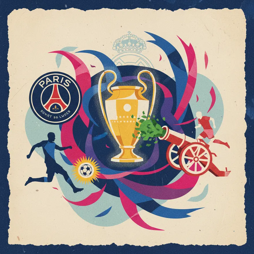 PSG busca inédito bicampeonato da Champions contra o Arsenal