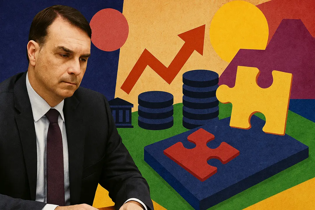 Flávio Bolsonaro propõe pausa de um ano na reforma tributária para revisão do modelo