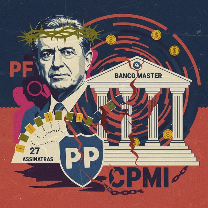 27 assinaturas do PP apoiam CPMI contra escândalo do Banco Master