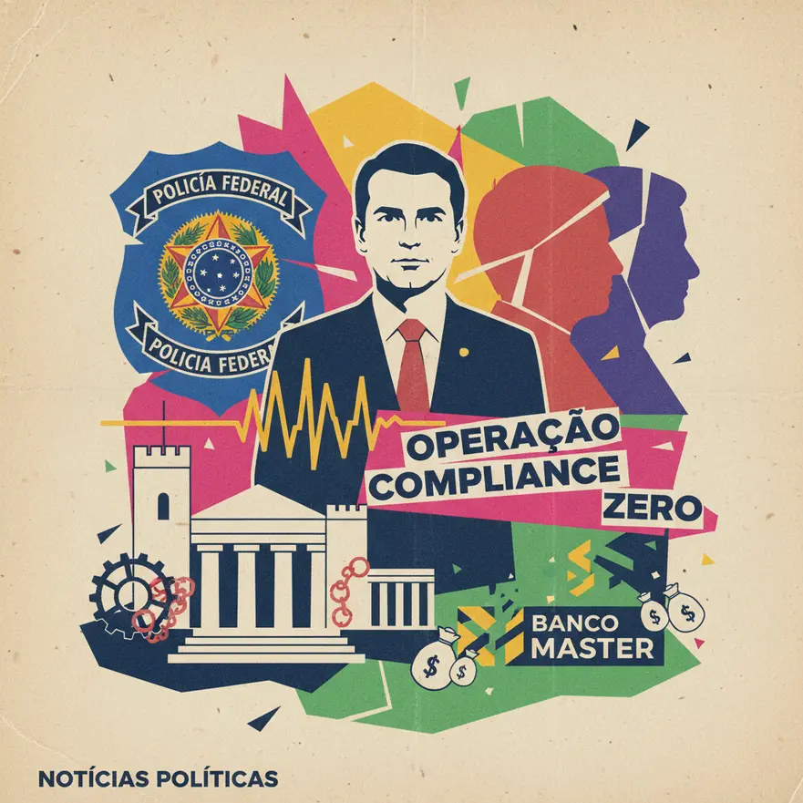 André Mendonça se reúne com a PF após áudios de Flávio Bolsonaro e Daniel Vorcaro