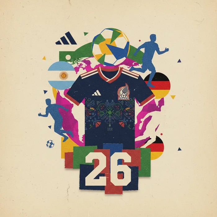 México revela uniforme retrô para Copa do Mundo de 2026