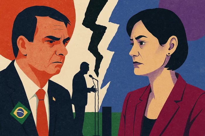 Escândalo do Master interrompe tentativa de pacificação entre Michelle e Flávio Bolsonaro