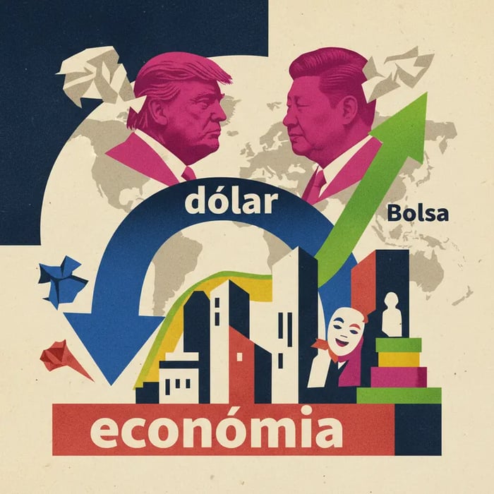 Dólar cede para R$ 4,98 e Bolsa reage em dia de cautela