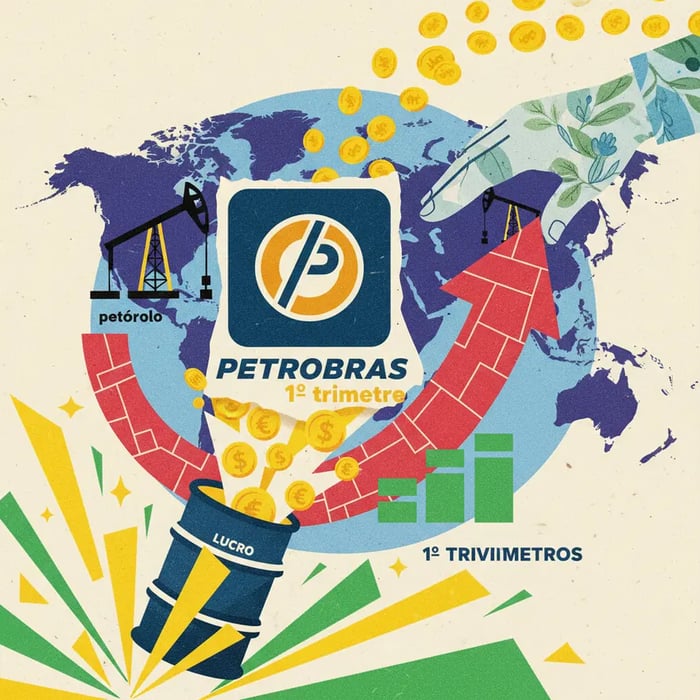 Petrobras anuncia lucro do 1º trimestre com possível queda anual