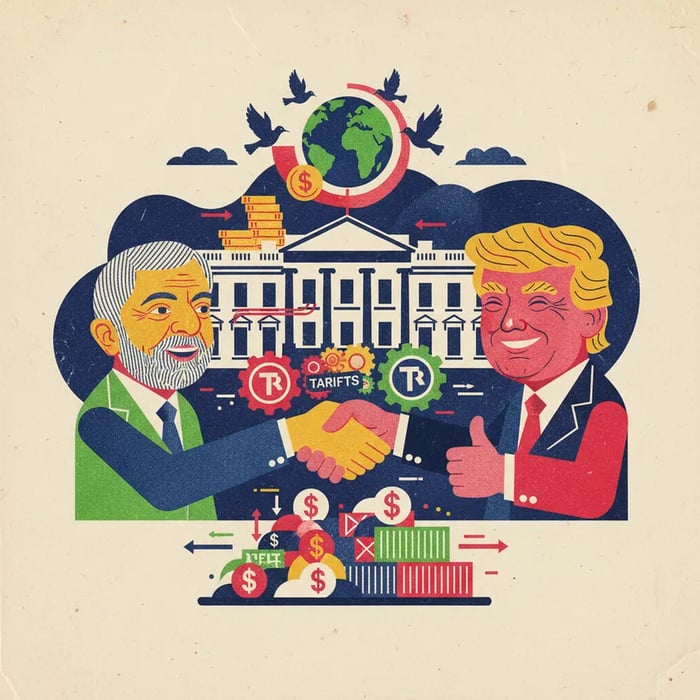 Trump elogia Lula e classifica reunião como 'ótima'