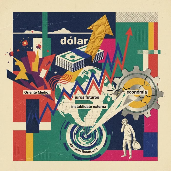 Dólar ultrapassa R$ 5,08 e juros futuros sobem com instabilidade externa