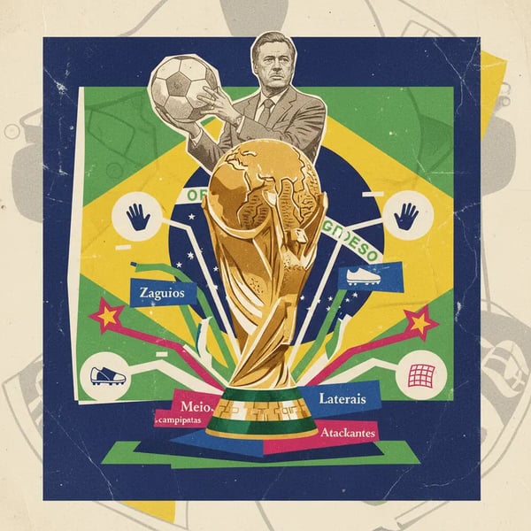 Ancelotti define base da Seleção para Copa de 2026