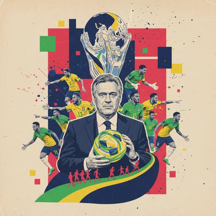 Ancelotti define base para a Copa do Mundo de 2026