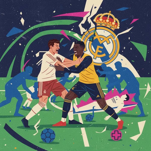 Jogadores do Real Madrid se agridem em treino