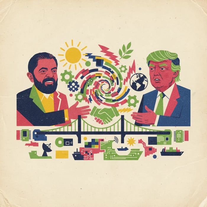 Lula diz a Trump que não há temas proibidos em negociações entre Brasil e EUA