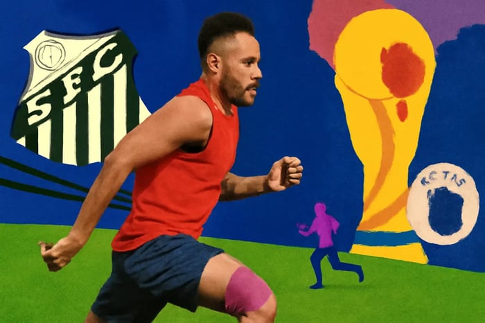 Neymar realiza treinos físicos no Santos antes da convocação para a Copa