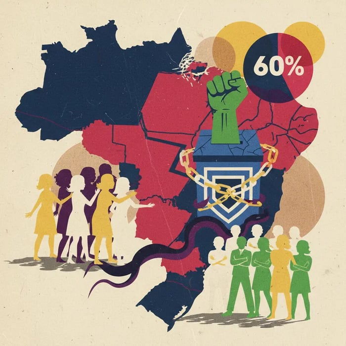 Medo de Agressão Política Atinge 60% dos Brasileiros