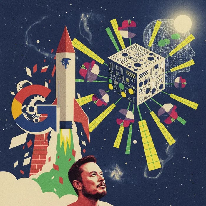 Google e SpaceX planejam centros de dados em órbita