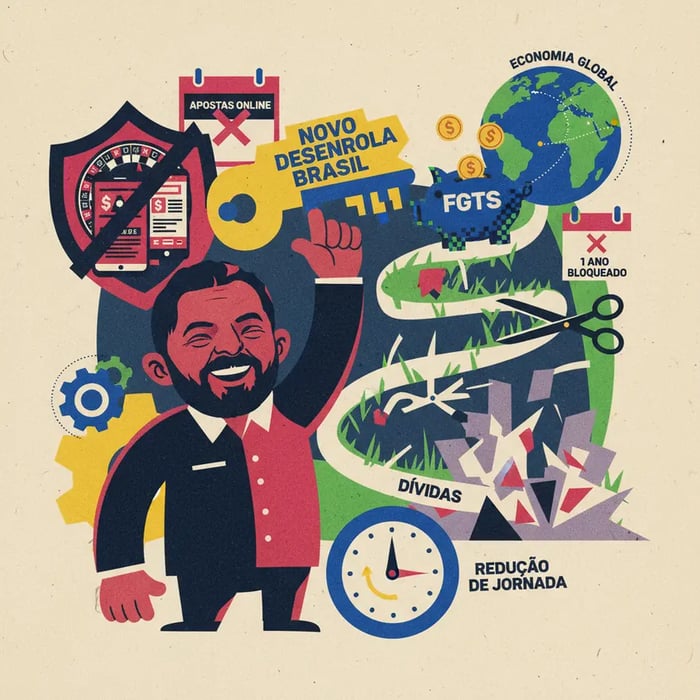 Lula anuncia Novo Desenrola com bloqueio de um ano em apostas online para devedores