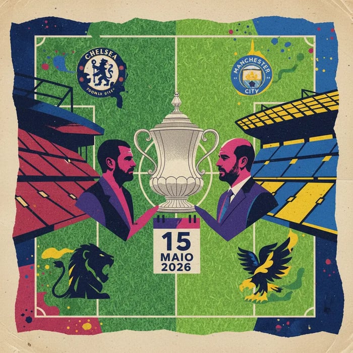 Chelsea e Manchester City decidem a FA Cup