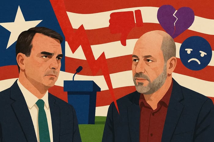 Revelação de relação entre Flávio Bolsonaro e Vorcaro agrava crise na campanha presidencial