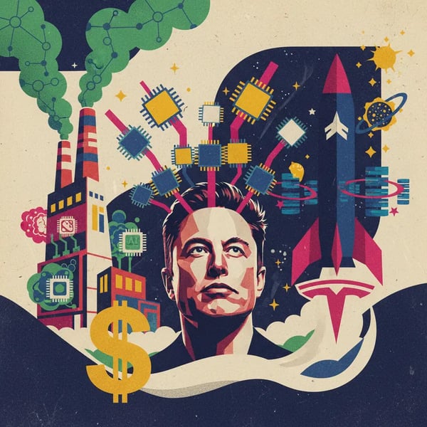 Musk investe US$ 55 bilhões em fábrica de chips para IA e espaço