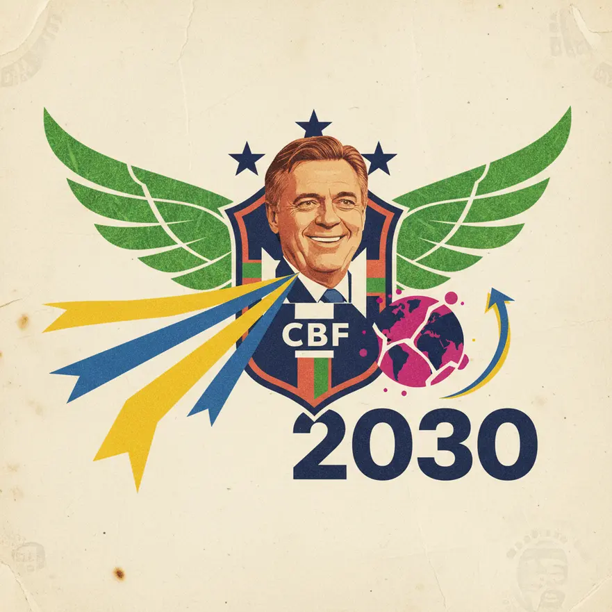 Ancelotti renova com a CBF até 2030