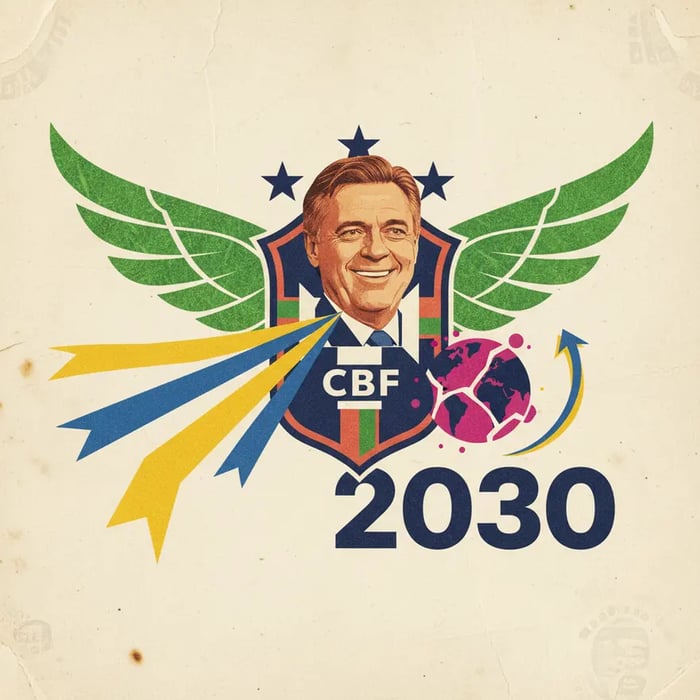 Ancelotti renova com a CBF até 2030