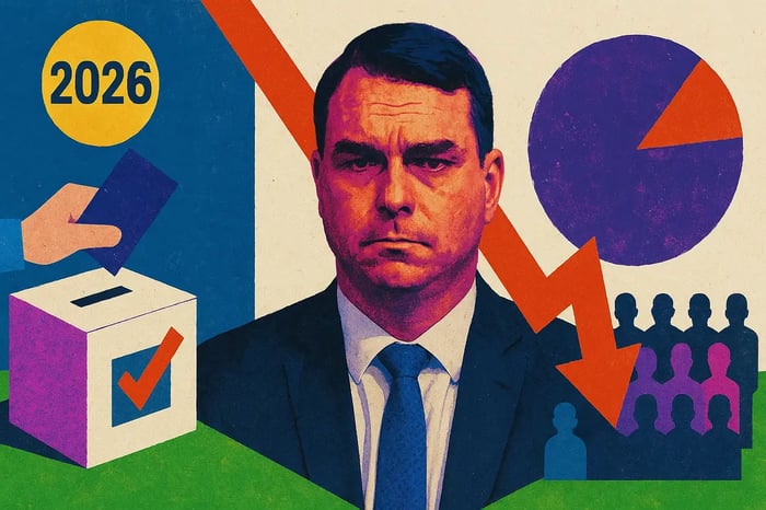 Rejeição a Flávio Bolsonaro aumenta após revelações de conversas