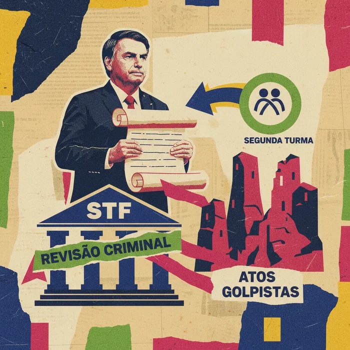 Defesa de Bolsonaro pede revisão de condenação no STF