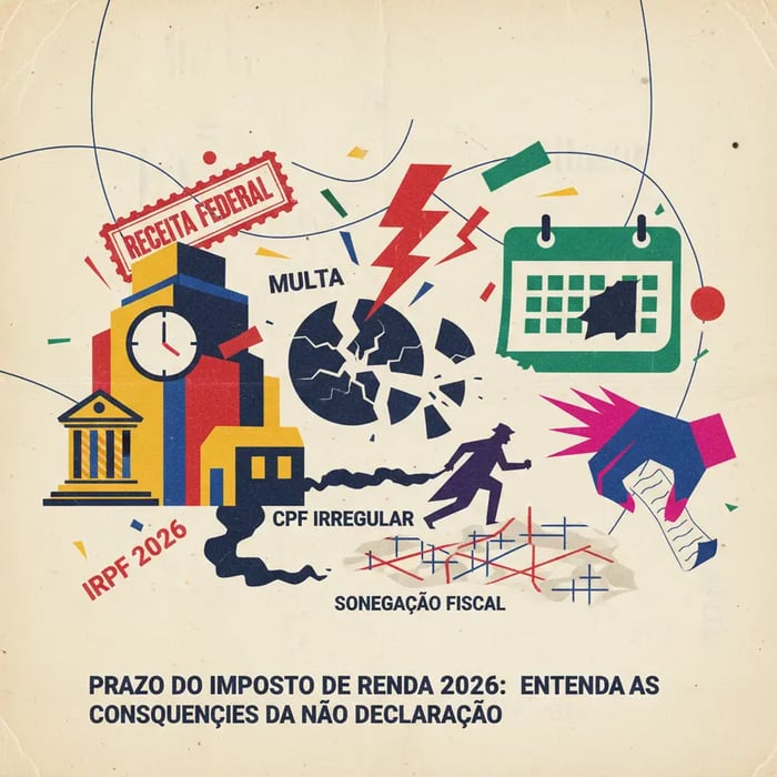 Prazo do Imposto de Renda 2026: entenda as consequências da não declaração