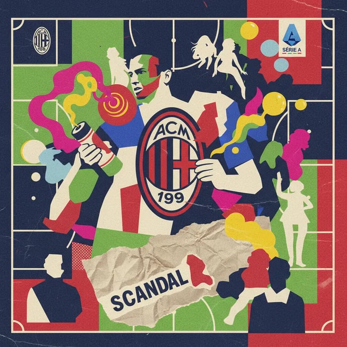 Jogadores do Milan envolvidos em festas com "gás do riso" e prostituição