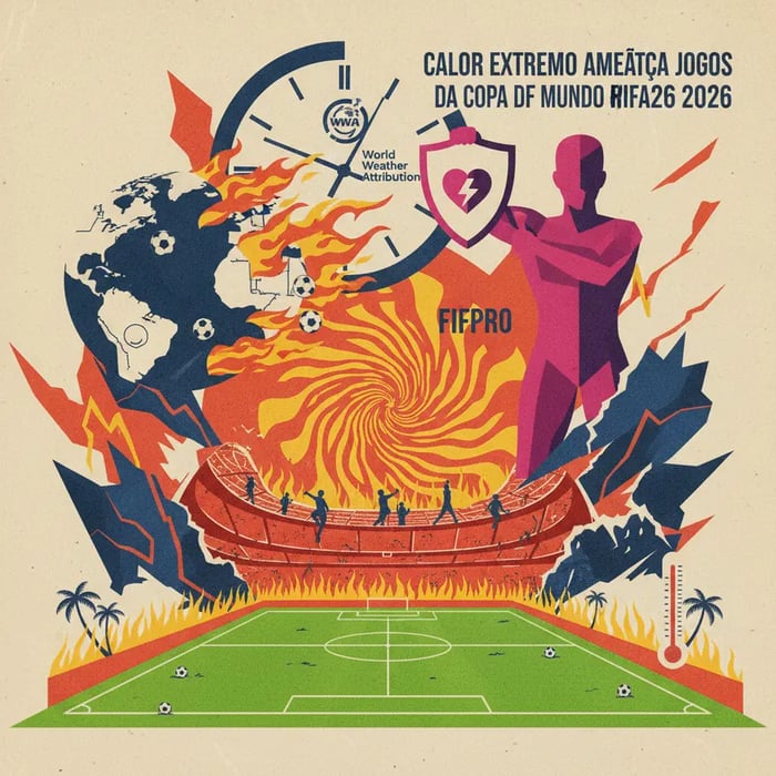 Calor Extremo Ameaça Jogos da Copa do Mundo FIFA 2026