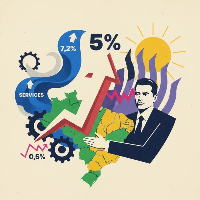 Brasil encerra 2025 com alta de 5% em empregos formais