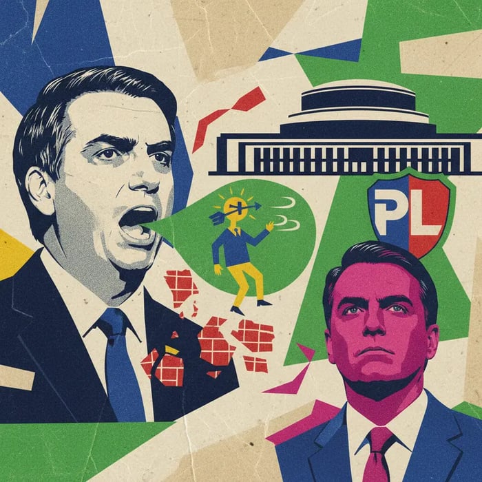 Eduardo Bolsonaro rebate Ricardo Salles e o acusa de ser "biruta de vento"