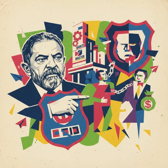 Lula diz que relação Flávio Bolsonaro-Vorcaro é 'caso de polícia'