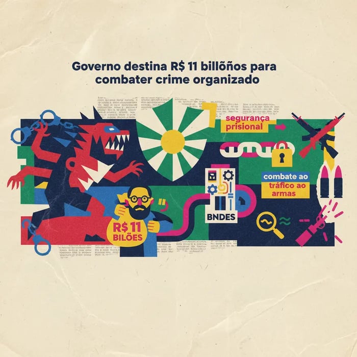 Governo destina R$ 11 bilhões para combater crime organizado