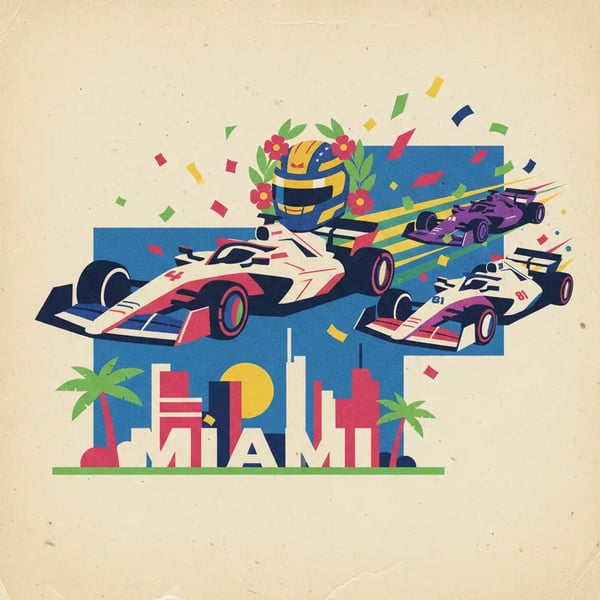 Lando Norris vence sprint em Miami com dobradinha da McLaren