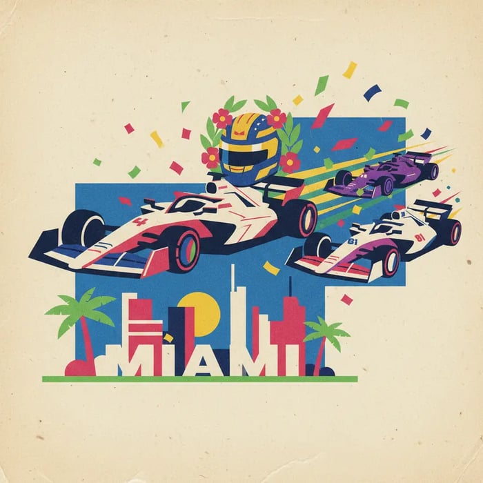 Lando Norris vence sprint em Miami com dobradinha da McLaren