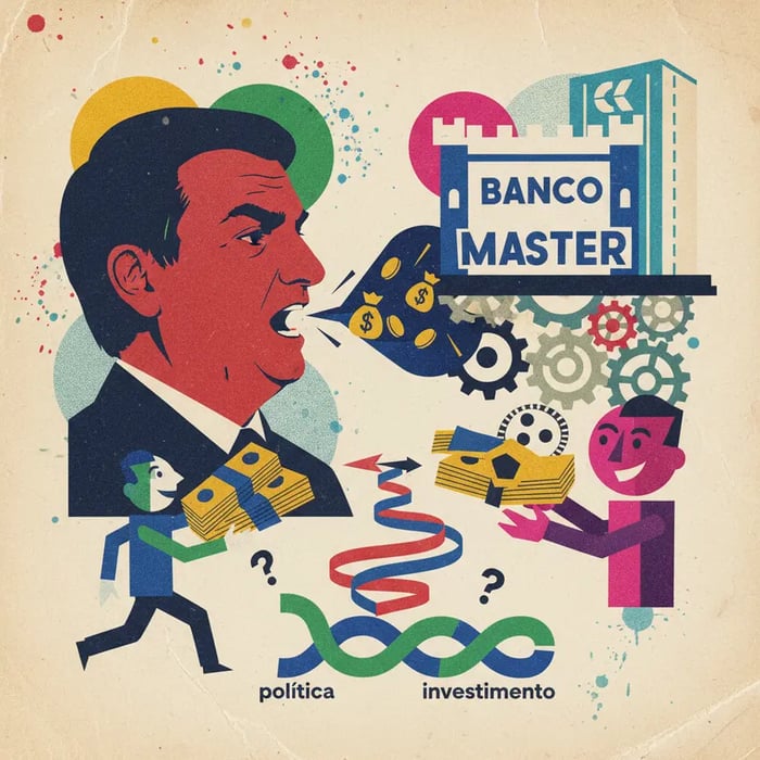 Bolsonaro criticou Banco Master 5 meses antes de filho negociar R$ 134 milhões com Daniel Vorcaro