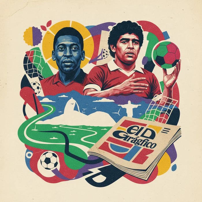 Reencontro histórico de Pelé e Maradona no Rio completa 31 anos