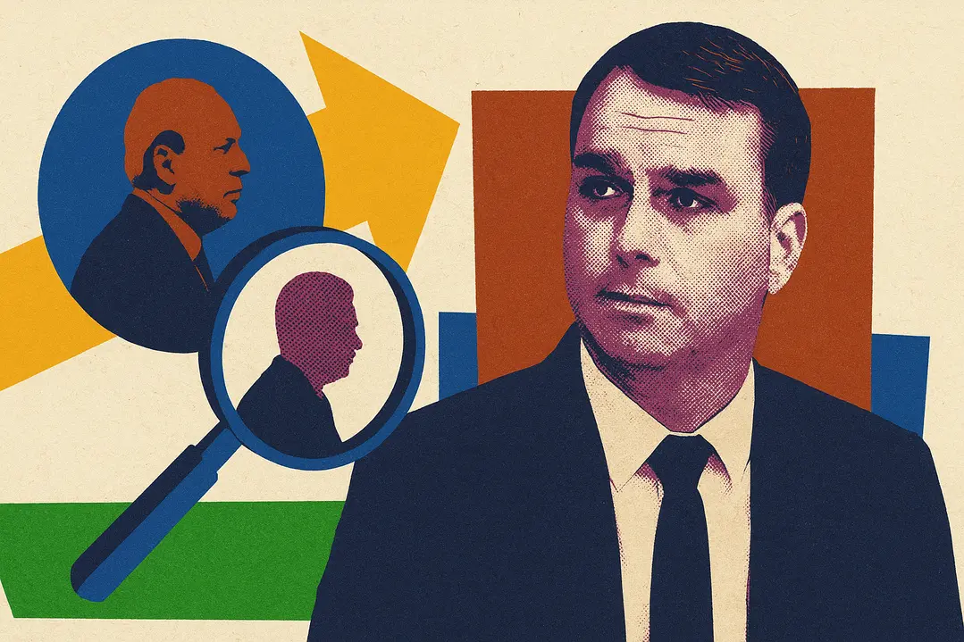 Flávio Bolsonaro tenta minimizar impacto de relação com Vorcaro na pré-campanha presidencial