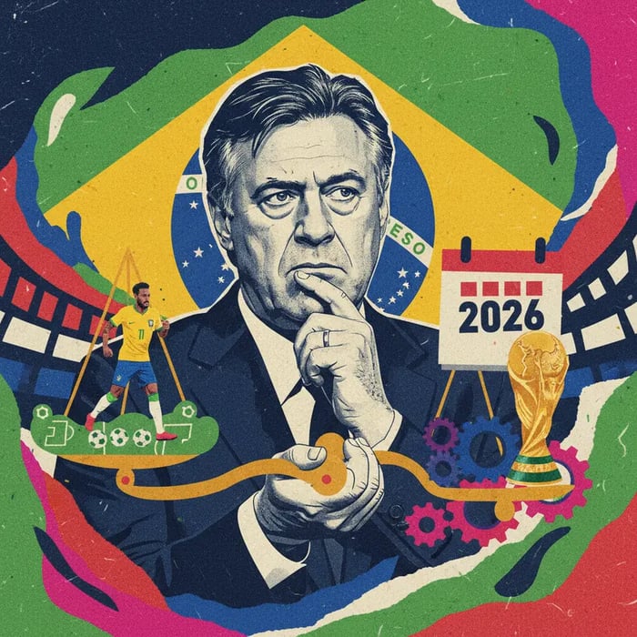 Ancelotti define convocação de Neymar como decisão profissional baseada em desempenho